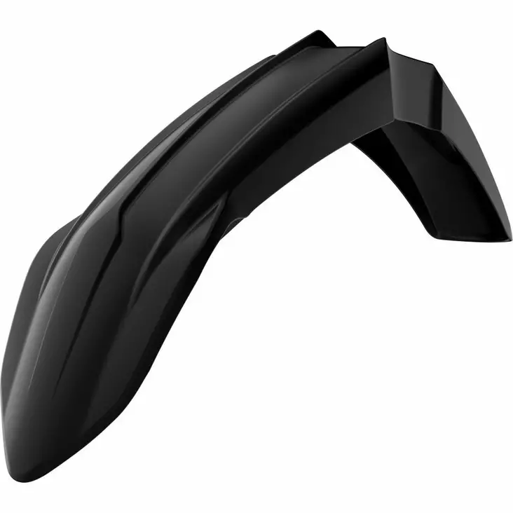 Polisport Front fender YZ450F(18-22) YZ250F(19-23) YZ125/250 22-.. Black (6) - Moottoripyörän lokasuojat - D344692 - 1