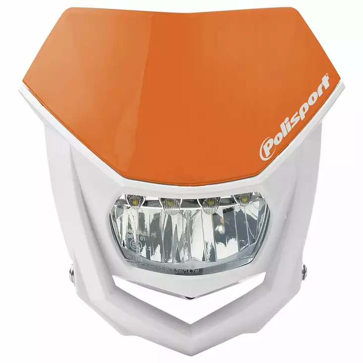 Polisport HALO Headlight LED Orange KTM (8) - Moottoripyörän valomaskit - D344002 - 1