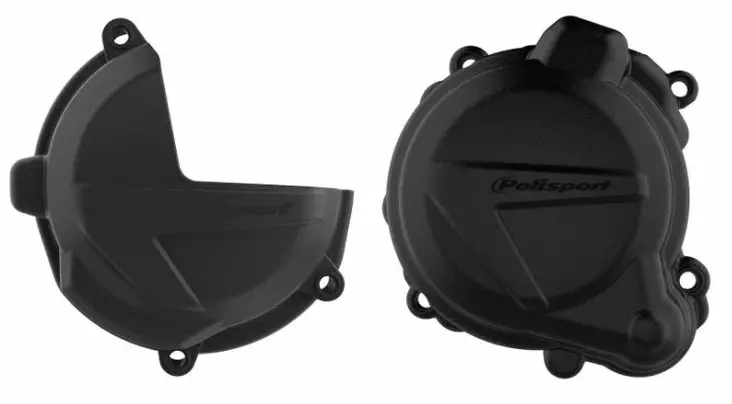 Polisport Kit Clutch+Igni. BETA RR250/300 2T Xtrainer300 (18-..) Black (24) - Moottoripyörän moottorin suojakopat - D400522 - 1