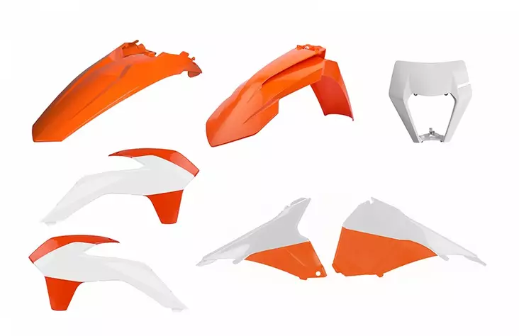 Polisport kit w/mask enduro restyling KTM EXC/EXC-F(14-16) oem15 (1) - Moottoripyörän muovisarjat - D343592 - 1