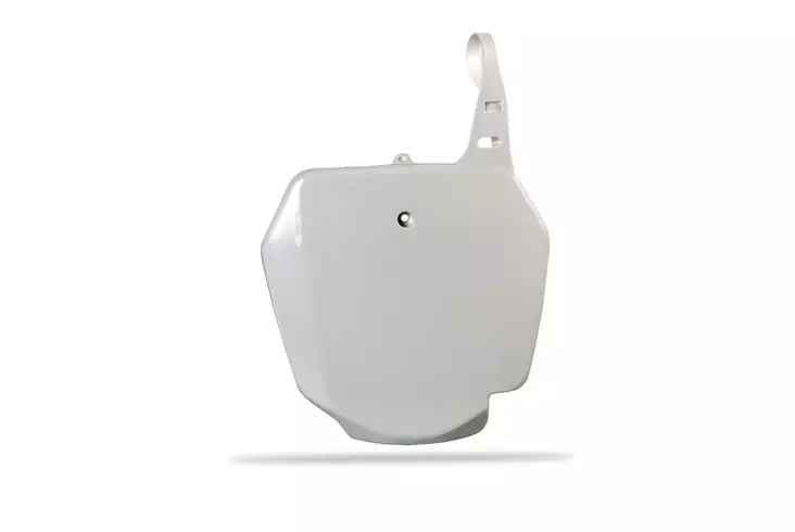 Polisport Number Plate RM85(02-..) white (12) - Moottoripyörän numerokilvet - D345712 - 1