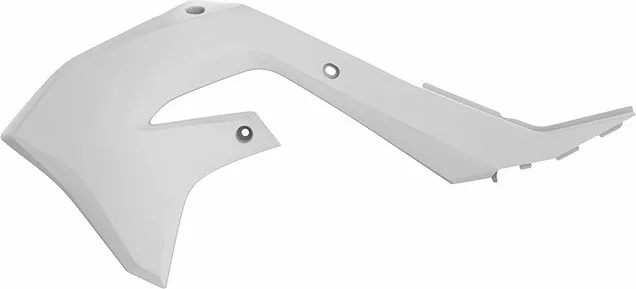 Polisport Rad. Scoop Kawasaki KX250F 21-24 KX450F 19-23 White (6) - Moottoripyörän ilmanohjaimet - D345572 - 1