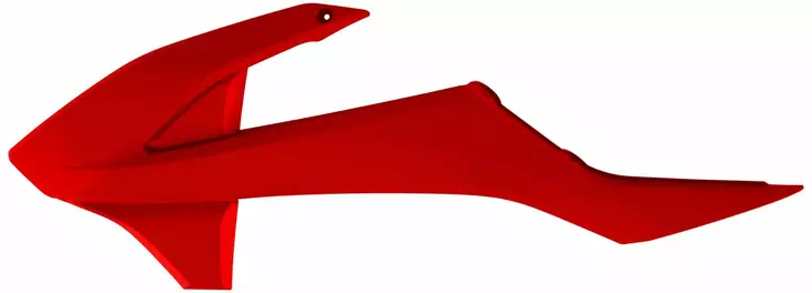 Polisport radiator scoop MC 85 (21-24) SX85 (18-24) RED (5) - Moottoripyörän sivupaneelit - D417272 - 1