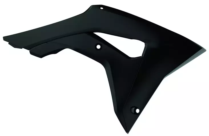 Polisport radiator scoops 450 17-20 CRF250R 18-21 Black (6) - Moottoripyörän jäähdyttimen suojat - D345032 - 1