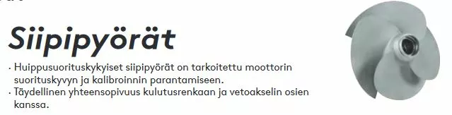 POTKURI SEA-DOO SPARK 140mm/ 13-20 - Vesijetin Impellerit RST - 118762 - 1