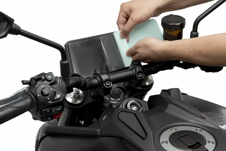 Puig Dashboard Protector Yamaha Mt09/Sp 24' C/Clear - Moottoripyörän mittariston tarvikkeet - D510842 - 1
