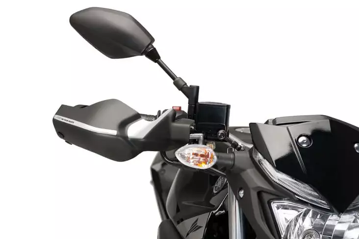 Puig Hand Guards Yamaha Mt-03 16'-18'C/Matt Black - Moottoripyörän käsisuojat - D301772 - 1