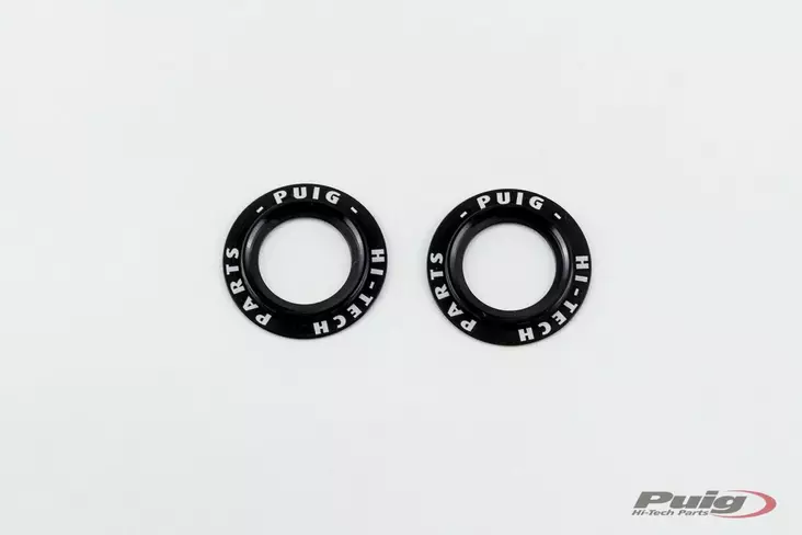 Puig Kit Rings Anodized Front Fork-Swing Arm Protector - Moottoripyörän kaatumatapit - D337402 - 1