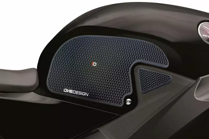 Puig Lateral Tank Pads Honda C/Black - Moottoripyörän tankinsuojat - D337452 - 1