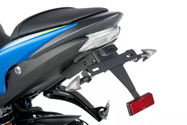 Puig License Support Suzuki Gsx-S750/Gsx-S1000/S1000F - Moottoripyörän kilven kiinnikket - D196392 - 1