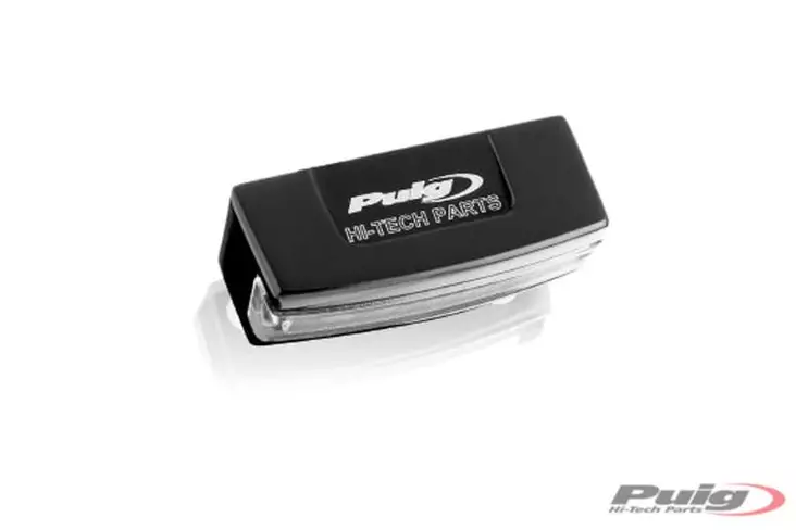 Puig Lighting Lic. Plastic C/Black - Moottoripyörän muut valot - D298732 - 1