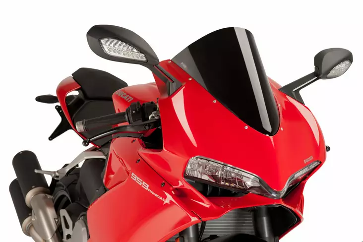 Puig Racing Screen Ducati 959-1299 Panigale/S C/Black - Moottoripyörän tuulisuojat - D301002 - 1