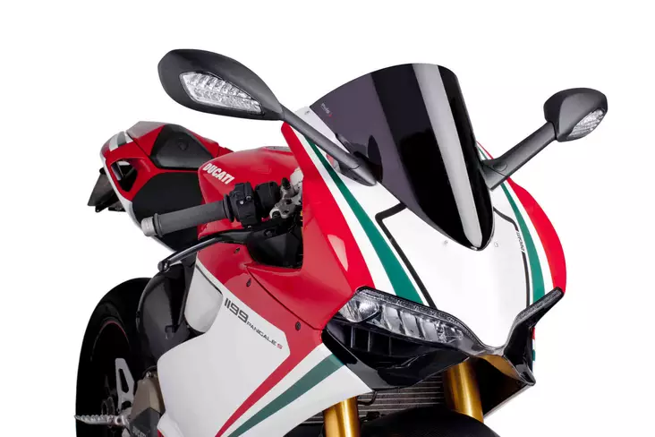 Puig Racing Screen Ducati Panigale / Superleggera - Moottoripyörän tuulisuojat - D299142 - 1