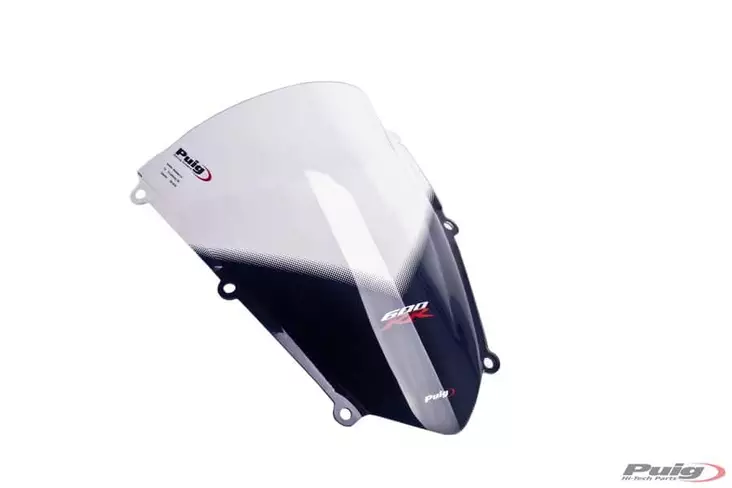 Puig Racing Screen Honda Cbr600Rr 07-12 C/Clear - Moottoripyörän tuulisuojat - D297932 - 1