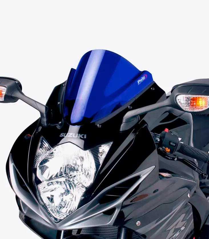 Puig Racing Screen Suzuki Gsxr6/750 11-17 C/Blue - Moottoripyörän tuulisuojat - D298762 - 1