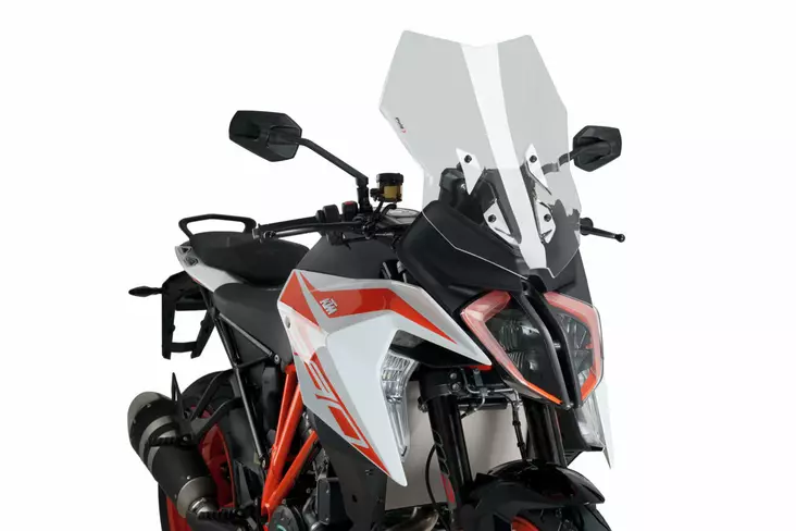 Puig Touring Screen Ktm 1290 Superduke Gt 19'- C/Clear - Moottoripyörän tuulisuojat - D338042 - 1