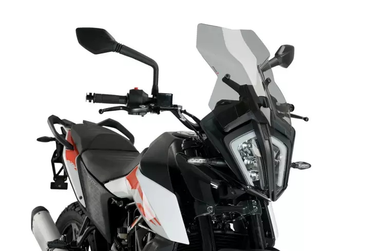 Puig Touring Screen Ktm 390 Adventure 20' C/Smoke - Moottoripyörän tuulisuojat - D406942 - 1