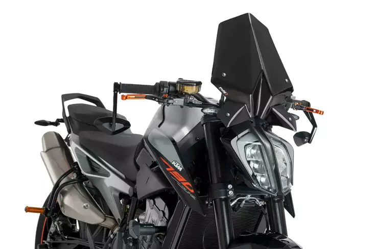 Puig Winds. New Generation Ktm 790 Duke 18' C/Black - Moottoripyörän tuulisuojat - D302912 - 1