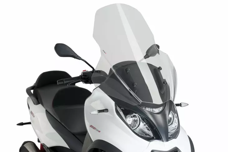Puig Windshield V-Techline Piaggio Mp3 350 18' C/Clear - Moottoripyörän tuulisuojat - D338272 - 1