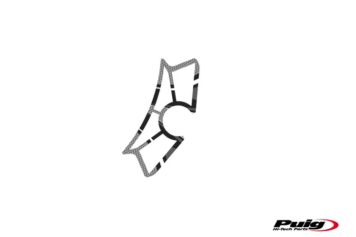 Puig Yoke Protector Yamaha Yzf-R3 15-18' C/Grey - Moottoripyörän kaatumatapit - D301432 - 1