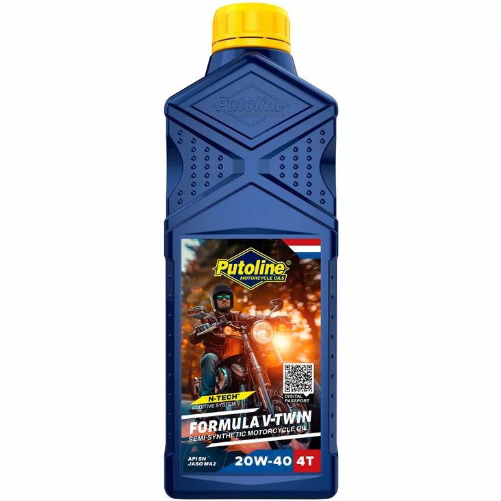 Putoline Formula V-Twin 20W-40- 1L (12) - 4-tahtiöljyt - D546302 - 1