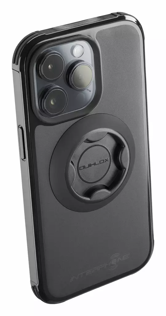Interphone Quiklox - Iphone 15 Pro Case - Moottoripyörän matkapuhelintarvikkeet - D501642 - 1