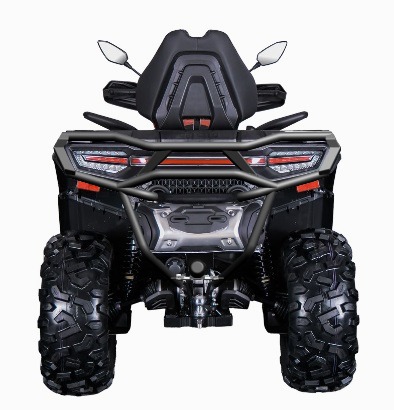 Rival Takapuskuri Teräs CF Moto CForce 800XC 850 1000 G3 2024- - Mönkijän puskurit - D504012 - 1