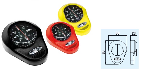 Riviera kompassi BM mizar Red - Venekompassi - D148412 - 1