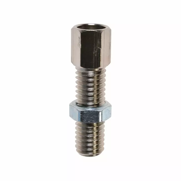 Säätöruuvi M8 x 24mm pituus 34mm sisä Ø 7/4.0mm (20kpl) - Mopon vaijereiden nipat, ruuvit - D479122 - 1