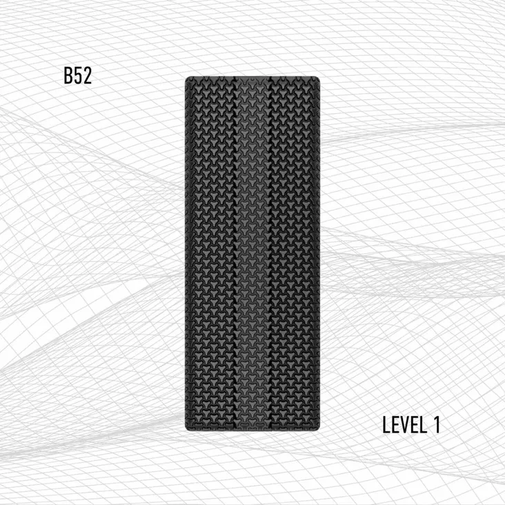 SAS-TEC Tripleflex Back Protector CE Level 1 EN1621 - Selkäsuojat - D547452 - 1