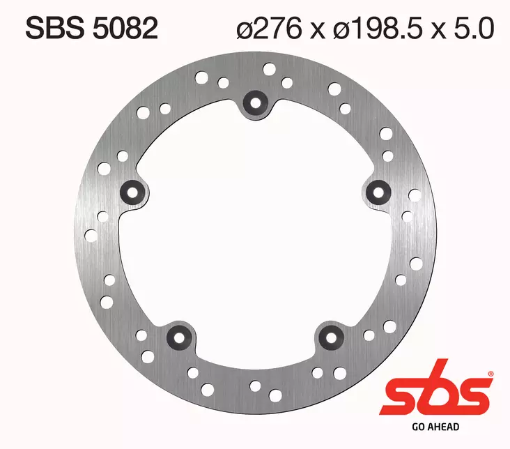 Sbs Jarrulevy Standard - Moottoripyörän jarrulevyt - D241712 - 1