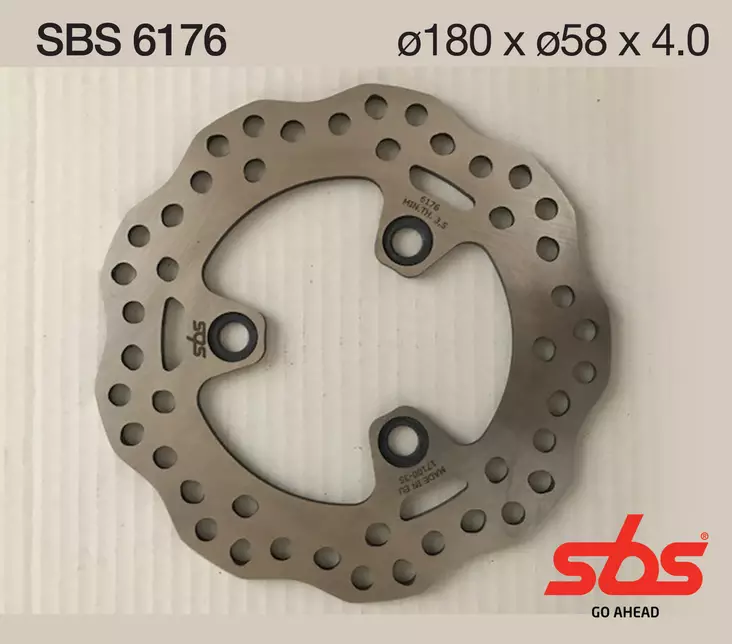 Sbs Jarrulevy Upgrade - Moottoripyörän jarrulevyt - D241972 - 1