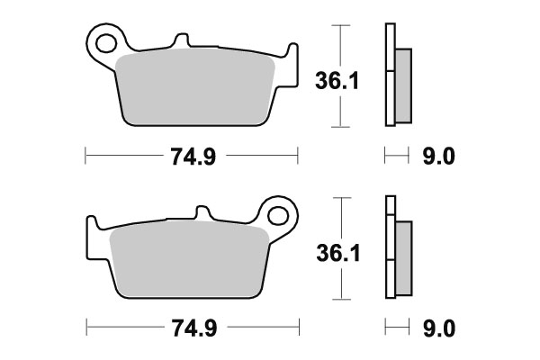 Sbs Jarrupalat Ceramic (690HF) - Mopon Jarrupalat - D2362 - 1