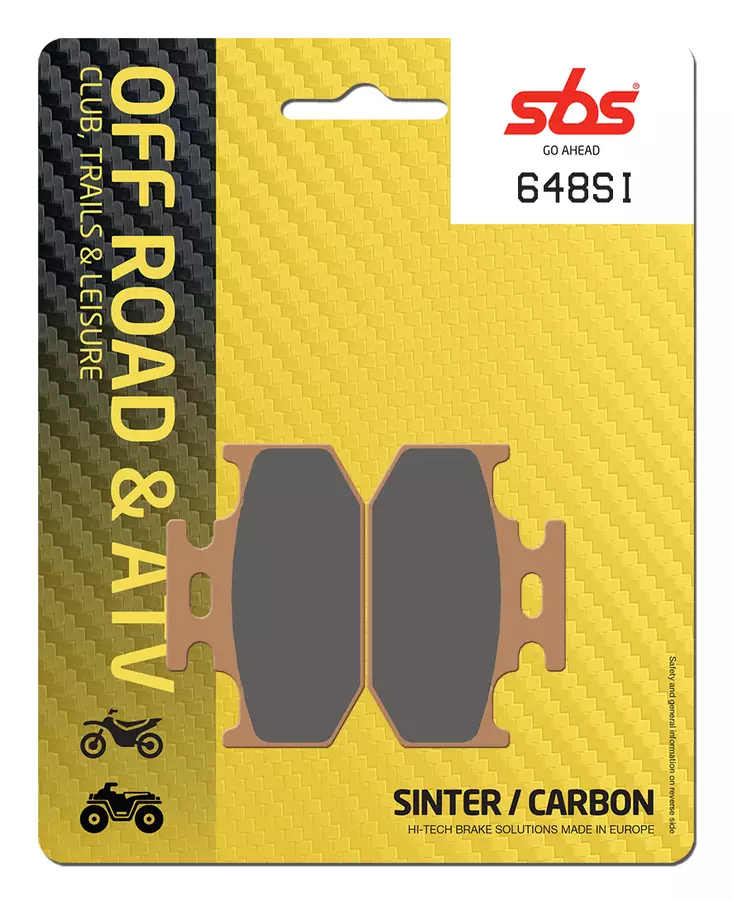 Sbs Jarrupalat Sintered Offroad - Moottoripyörän jarrupalat - D2672 - 1