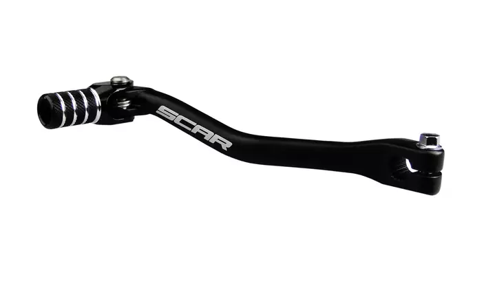 Scar Gear Shift Lever - YZ125 96-04 YZ250 96-98 Black tip - Moottoripyörän vaihdepoljin - D480372 - 1