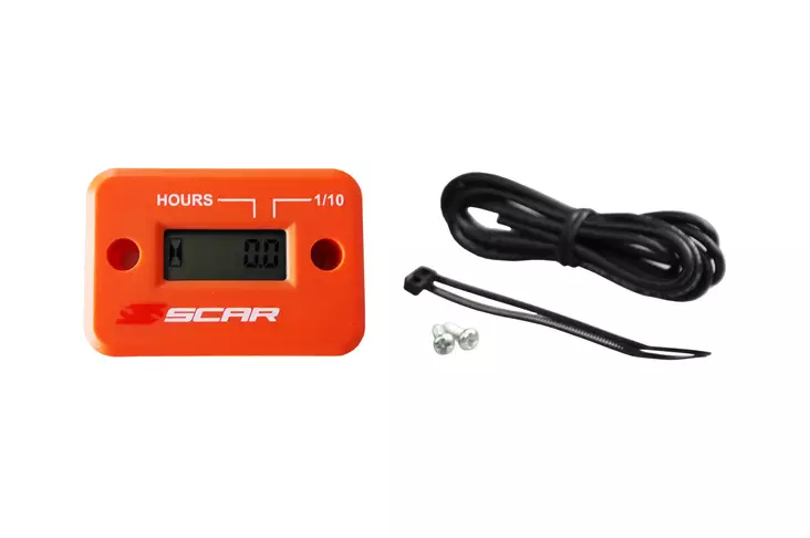 Scar Hour meter Orange color - Moottoripyörän tuntimittarit - D269412 - 1