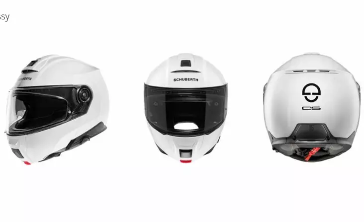 Schuberth Kypärä C5 Valkoinen - Avattavat kypärät - D416532 - 1