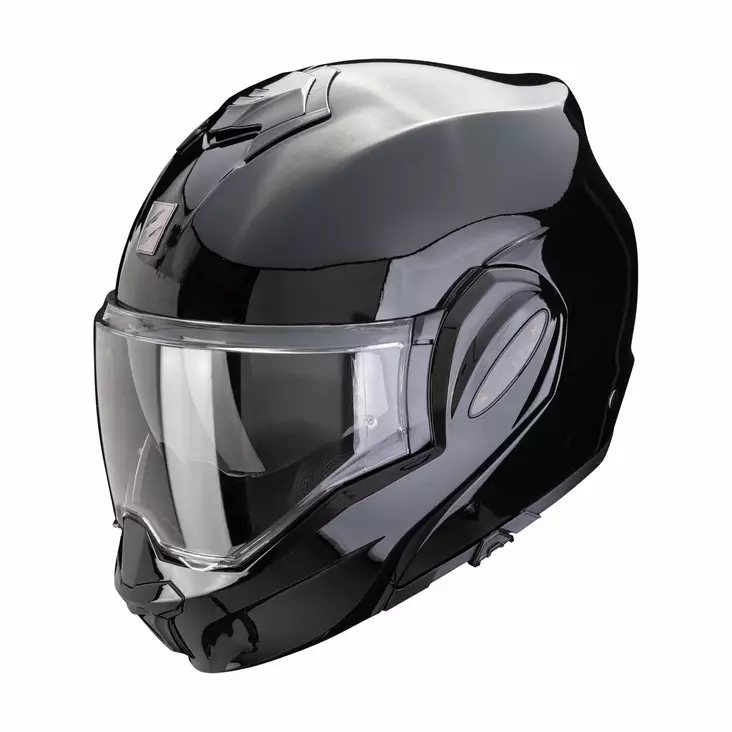 SCORPION Kypärä EXO-TECH EVO PRO solid musta - Avattavat kypärät - D490032 - 1