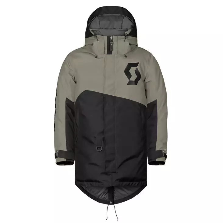 Scott Coat Warm-Up dust grey/black - Kelkkailutakit - D485232 - 1