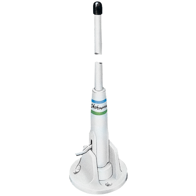 Shakespeare 4350 lasikuitu AM/FM antenni, valkoinen - AM/FM - D156642 - 1