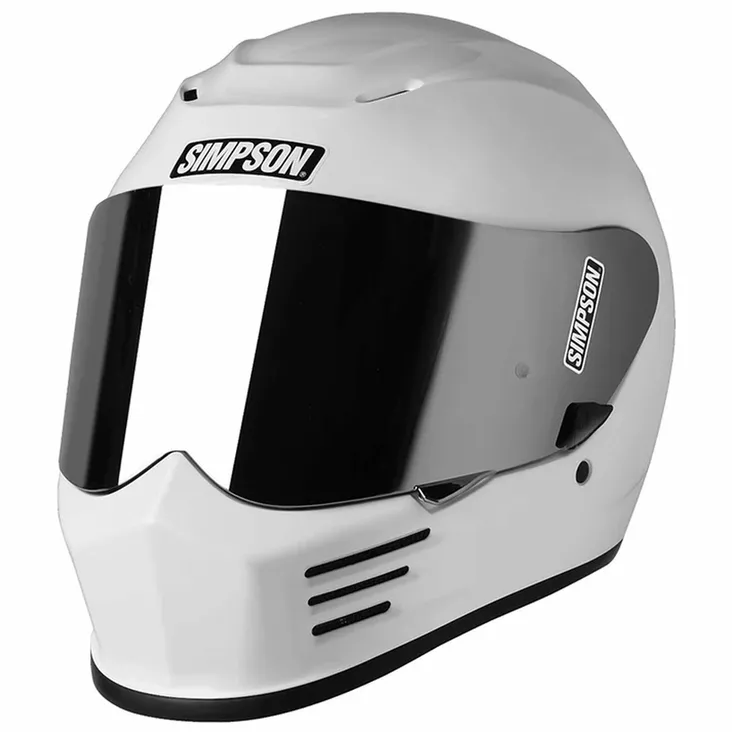 SIMPSON Kypärä Speed 06 solid valkoinen - Umpikypärät - D491032 - 1