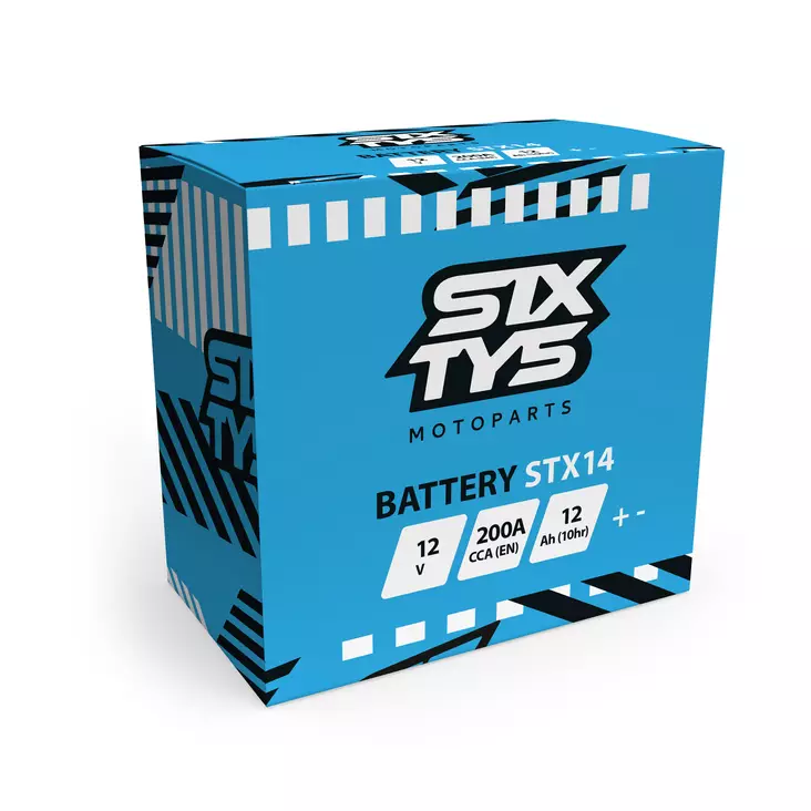 Sixty5 STX14 Geeli Akku (4) - Akut - D414652 - 1