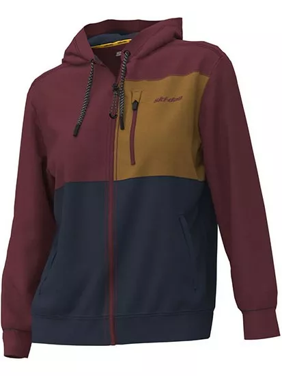 Ski-Doo Women's Premium Zip-up Hoodie Wine - Ski-Doo Vapaa-aika - 136052 - 1