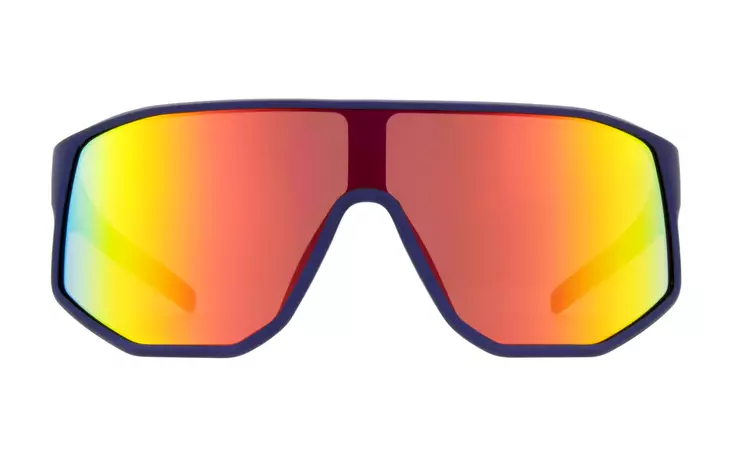 Spect Red Bull Dash Sunglasses Matt Metallic Blue w Red-Gold Mirror - Aurinkolasit - D456102 - 1
