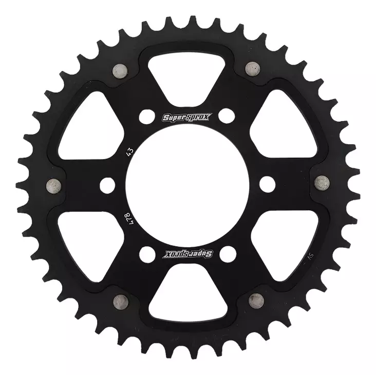 Supersprox Stealth Takaratas Musta - Moottoripyörän takarattaat - D294002 - 1