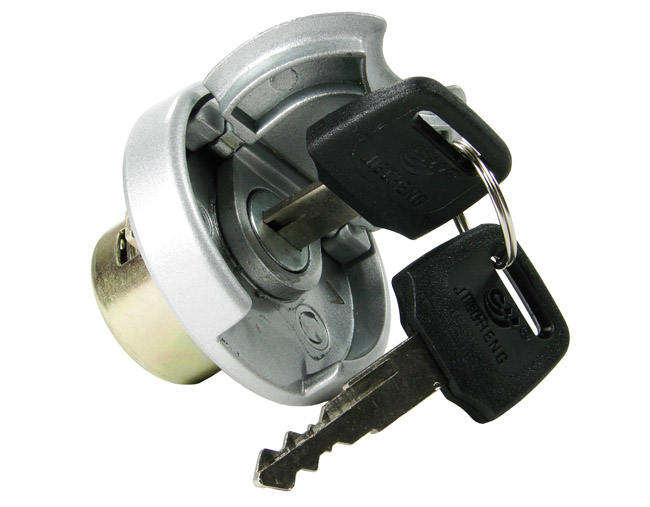 Tankinkorkki Lukittava Kiina-skootterit 4-T 50cc Metallitankki - Mopon Tankinkorkit - D79632 - 1