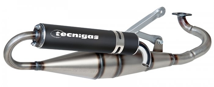 Tecnigas Next R Pakoputkisarja (E-hyv.) Piaggio 2-T/ Gilera 2-T/ Aprilia (Pia.) - Mopojen pakoputket - D23082 - 1