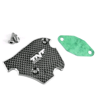 TNT Öljypumpun kansi Carbon-kuvio Derbi Senda 06- / Aprilia RXSX 06- / Gilera - Mopon Moottorin suojat - D202672 - 1