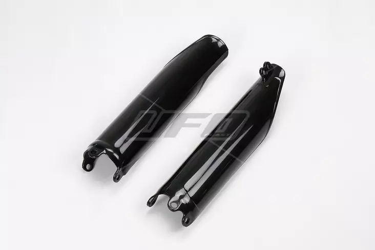 UFO Etuhaarukan suojat CRF450 09-18 Musta - Moottoripyörän haarukansuojat - D219812 - 1