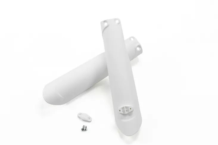 UFO Etuhaarukan suojat KTM125-525 SX/SXF 15-EXC/EXC-F 250-500 16- Valkoinen 041 - Moottoripyörän haarukansuojat - D539682 - 1